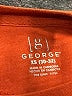 George Orange Pullover Sweater Size XS - photo 7