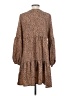 Unbranded Animal Print Brown Casual Dress Size S - photo 2