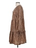 Unbranded Animal Print Brown Casual Dress Size S - photo 5