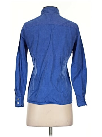 Petite Sophisticate Long Sleeve Button-Down Shirt (view 2)