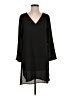 Joan Vass 100% Polyester Solid Black Casual Dress Size S - photo 1