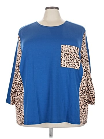 Serengeti 3/4 Sleeve Top (view 1)