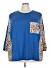 Serengeti Blue 3/4 Sleeve Top Size 3X - photo 1