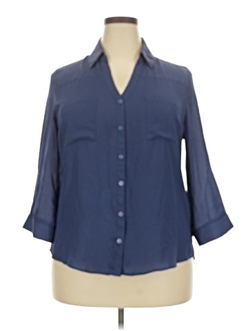 Iz Byer 3/4 Sleeve Blouse (view 1)