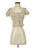 Hesperus Ivory Short Sleeve Top Size S - photo 1