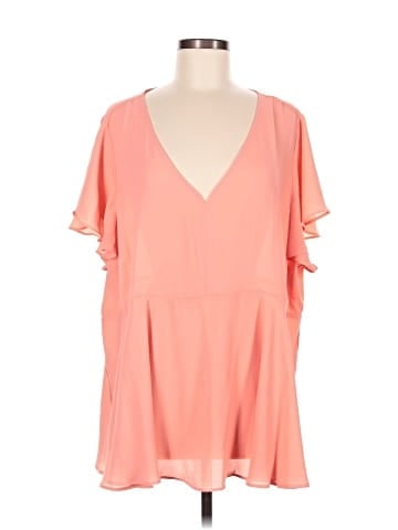 Torrid Short Sleeve Blouse (view 1)