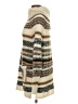 Sun & Shadow Stripes Ivory Turtleneck Sweater Size XXS - photo 5