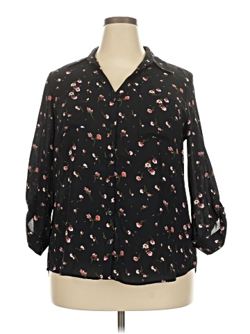 Iz Byer Long Sleeve Blouse (view 1)