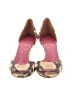 Kate Spade New York Animal Print Ivory Tan Heels Size 7 1/2 - photo 2
