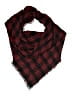 Unbranded Plaid Red Scarf One size - photo 1