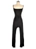 Vibe Sportswear Solid Black Jumpsuit Size S - photo 1