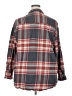 Old Navy 100% Cotton Plaid Gray Long Sleeve Button-Down Shirt Size XXL - photo 2