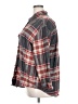 Old Navy 100% Cotton Plaid Gray Long Sleeve Button-Down Shirt Size XXL - photo 5