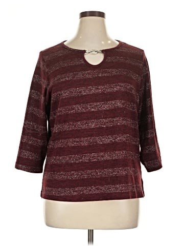 Cathy Daniels 3/4 Sleeve Top (view 1)