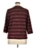 Cathy Daniels Burgundy 3/4 Sleeve Top Size XL - photo 2