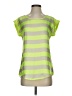 Express 100% Polyester Green Short Sleeve Top Size XS - photo 1