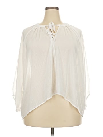 prologue 3/4 Sleeve Blouse (view 1)