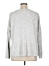 CeCe Solid Silver Pullover Sweater Size XL - photo 2