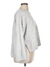 CeCe Solid Silver Pullover Sweater Size XL - photo 4
