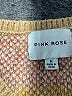 Pink Rose Tan Sweater Vest Size M (kids) - photo 3