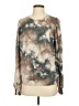 Cato Tie-dye Brown Pullover Sweater Size XS - photo 1