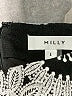 Milly Graphic Black Casual Skirt Size 4 - photo 4