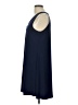 Ariella Solid Blue Casual Dress Size L - photo 5