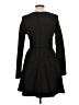 Lulus Solid Black Casual Dress Size L - photo 2