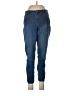 L.e.i. Solid Blue Jeans Size L - photo 1