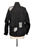 Buddy Love 100% Cotton Black Denim Jacket Size M - photo 2