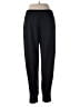 T by Talbots Solid Black Track Pants Size M - photo 2