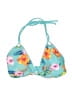Unbranded Floral Blue Swimsuit Top Size M - photo 1