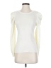 Catherine Malandrino Ivory Long Sleeve Top Size S - photo 1