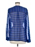 Cremieux Blue Long Sleeve Blouse Size M - photo 2