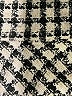 Shein 100% Polyester Houndstooth Ivory Black Cardigan Size M - photo 7