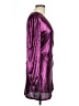 Unbranded Metallic Purple Cocktail Dress Size L - photo 4