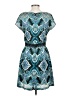 Wanko 100% Polyester Paisley Teal Cocktail Dress Size EU 34 / US 4 - photo 2