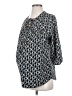 Motherhood 100% Polyester Black 3/4 Sleeve Blouse Size Sm Maternity - photo 1