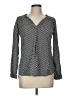 Assorted Brands Gray Black Long Sleeve Top Size M - photo 1