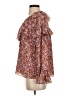 J.Crew 100% Polyester Brown 3/4 Sleeve Blouse Size XS - photo 5