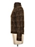 Zara Basic Animal Print Brown Turtleneck Sweater Size S - photo 5