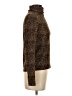 Zara Basic Animal Print Brown Turtleneck Sweater Size S - photo 4