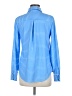 Unbranded Stripes Blue Long Sleeve Button-Down Shirt Size L (estimated) - photo 2