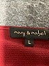 Mary & Mabel 100% Polyester Burgundy Tank Top Size L - photo 7