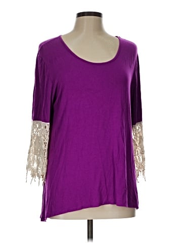 Forgotten Grace 3/4 Sleeve Top (view 1)