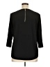 Chico's Black 3/4 Sleeve Top Size XL (3) - photo 2