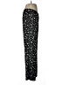 Assorted Brands 100% Polyester Stars Black Casual Pants Size M - photo 4