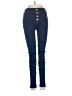 Express Hearts Blue Jeans Size 6L - photo 1