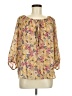 Ann Taylor LOFT 100% Polyester Gold 3/4 Sleeve Blouse Size M - photo 1