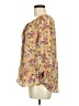 Ann Taylor LOFT 100% Polyester Gold 3/4 Sleeve Blouse Size M - photo 5